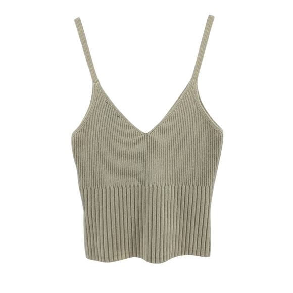 7 For All Mankind 'Cami' Cream Cashmere Top Size M - Picture 3 of 4